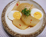 旨辛♫大根と茹で卵の韓国風ピリ辛炒め煮作り方4写真