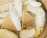 レトルト●白菜＆長ネギくったり白湯餃子鍋作り方3写真