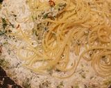 しらすクリームパスタ作り方5写真
