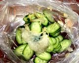 甘麹から作った塩麹で作るきゅうりの浅漬け作り方2写真
