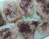 鶏ムネ肉の大葉とゆかりのソテー♪作り方1写真