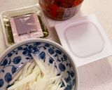 ネバとネバとろりん☆長芋めかぶキムチ納豆作り方1写真