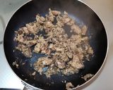 サッと1品！小松菜と鯖缶の炒め物作り方3写真