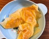 離乳食 カボチャワンタン 手づかみ食べ〜作り方5写真