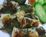 鶏ムネ肉の大葉とゆかりのソテー♪作り方4写真