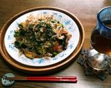 シラタキで❗簡単✨ダイエット焼きそば☺⛄作り方5写真