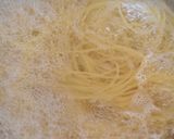 下味冷凍で簡単♪鮭の味噌クリームパスタ作り方1写真