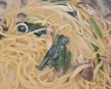 下味冷凍で簡単♪鮭の味噌クリームパスタ作り方6写真