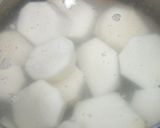 鶏肉入りけんちんうどん作り方1写真