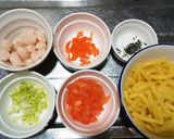 犬ご飯　白身魚のパスタ作り方1写真