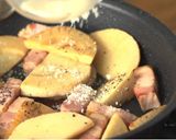 たけのことベーコンのバターソテー作り方3写真