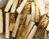レンジでごぼうとかぶの生姜味噌浅漬け風作り方1写真