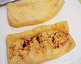 失敗しない！油揚げのチーズ焼き！おつまみ作り方1写真