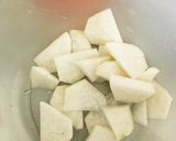レンジでごぼうとかぶの生姜味噌浅漬け風作り方2写真