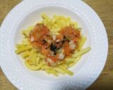 犬ご飯　白身魚のパスタ作り方5写真