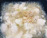 犬ご飯　白身魚と豆腐のスープ作り方5写真
