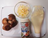 超簡単！椎茸のマヨチーズグラタン作り方1写真