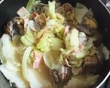 きのう何食べた○あさりとキャベツの蒸し煮作り方5写真