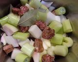 圧力鍋で手羽元ブロス からの鶏豆煮込み作り方9写真