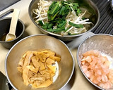節約レシピ✩海老とニラもやしの炒め物作り方3写真