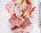 鶏肉のトマト煮込み♪簡単ﾌﾗｲﾊﾟﾝ作り方1写真