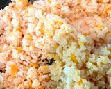 明太子バターのオムライス作り方2写真