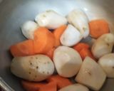 すき焼きのたれで里芋と厚揚げの炊いたん作り方3写真