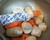 すき焼きのたれで里芋と厚揚げの炊いたん作り方4写真