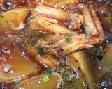 圧力鍋で！厚切り大根と手羽中の時短煮物　作り方9写真
