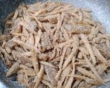 ごぼうのたらこ炒め　真鱈の子！作り方17写真