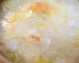 お鍋のあとの梅&海苔雑炊作り方3写真