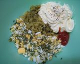 チャツネとセモリナ粉で作るチキン南蛮作り方1写真