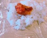 天むすみたいな鷄の唐揚げむすび作り方6写真