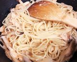 めんツナ缶の明太ツナマヨパスタ作り方4写真