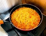 オムライス風 スパゲティ作り方6写真