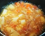ツナと根菜のごった煮ぶっかけご飯作り方3写真