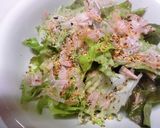 レタスとじゃこのサラダ、香味かつお作り方5写真