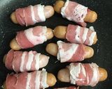 ☆ ウインナーの豚バラまき ☆作り方1写真