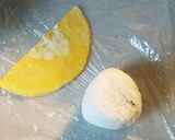 フライパン一つで、肉&たまごのおにぎり作り方3写真