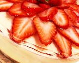 チーズケーキとイチゴゼリー作り方8写真