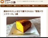HMでリメイクカボチャのパウンドケーキ作り方11写真