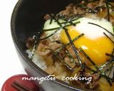 うちの牛丼✿温泉卵のせ作り方12写真