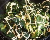 ターサイのマヨ醤油炒め作り方2写真