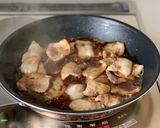 簡単丼【豚ばら甘だし丼】豚丼作り方3写真