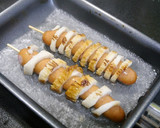 簡単！シャウエッセンのちくわ焼き作り方4写真