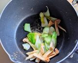 チンゲン菜のシャンタンスープ作り方3写真