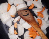 大根とさつま揚げの煮物作り方1写真