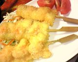 夏を刺激☆３色串エビフライ作り方7写真