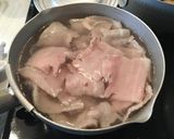豚バラつけ汁ざるうどん(パスタマシーン)作り方6写真
