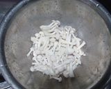 なすとブナピーのめんつゆ炒め作り方1写真